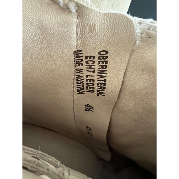 Paul Green Vienna Chelsea beige suede Boots size US 7 - Picture 5 of 10